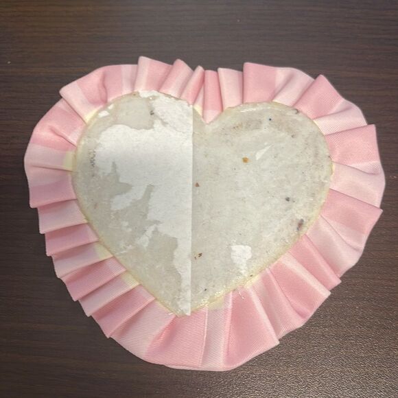 Stoney Clover Lane Watermelon Pink Gingham Heart Patch - Picture 2 of 2